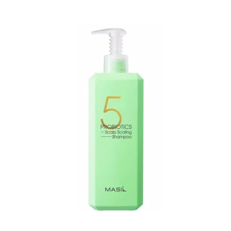 Шампунь MASIL 5 Probiotics Scalp Scaling глубокоочищающий, с пробиотиками 500 мл masil шампунь для глубокого очищения кожи головы probiotics scalp scaling shampoo 300 мл