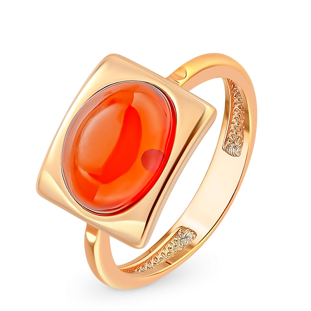 

Кольцо из серебра с янтарем р.  585Gold 701010107, 701010107