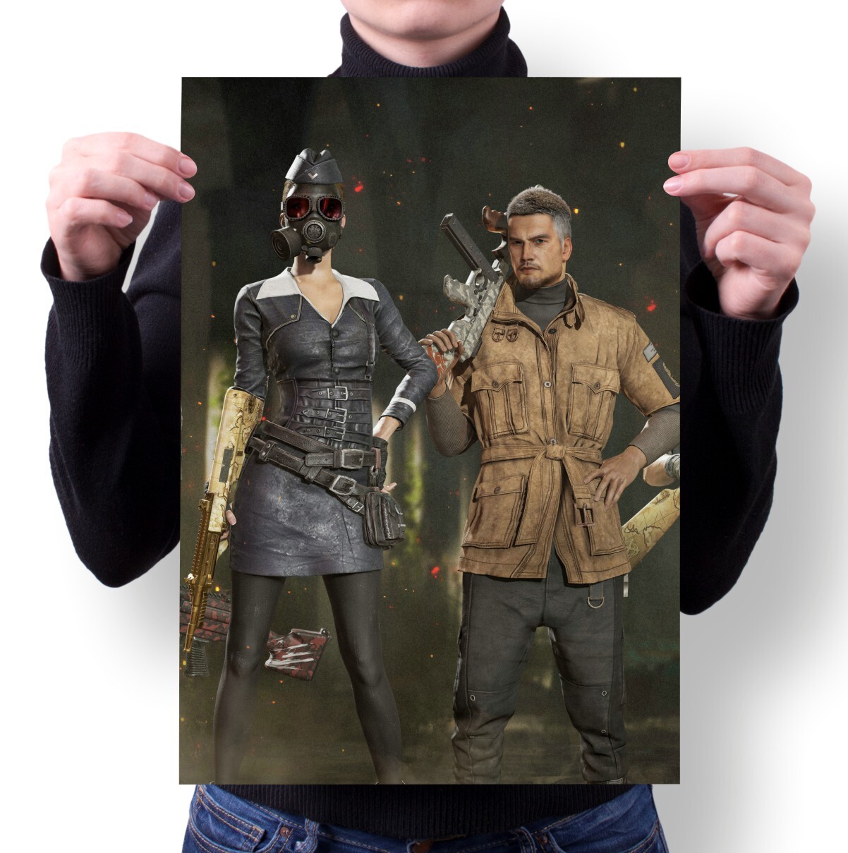 

Плакат MIGOM Принт А3 PUBG - 10, А3 Принт PUBG - 10