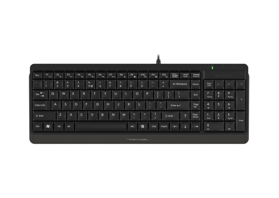 Проводная клавиатура A4Tech Fstyler FK15 Black