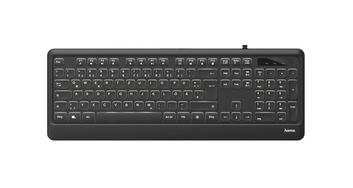Клавиатура Hama KC-550 Black (R1182671)