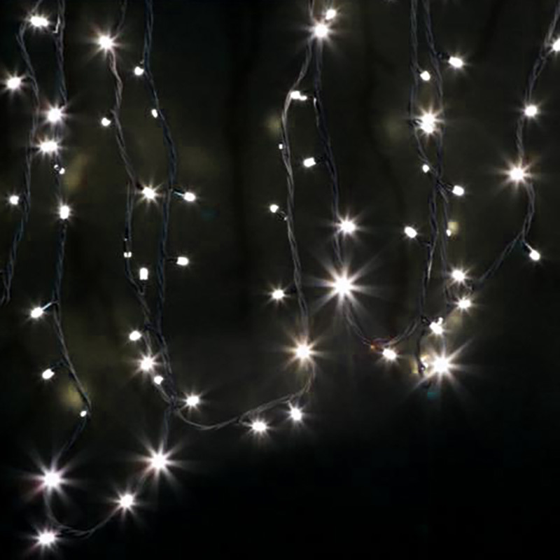 Световая гирлянда новогодняя Neon-Night Дюраплей LED 315-116 20 м белый теплый