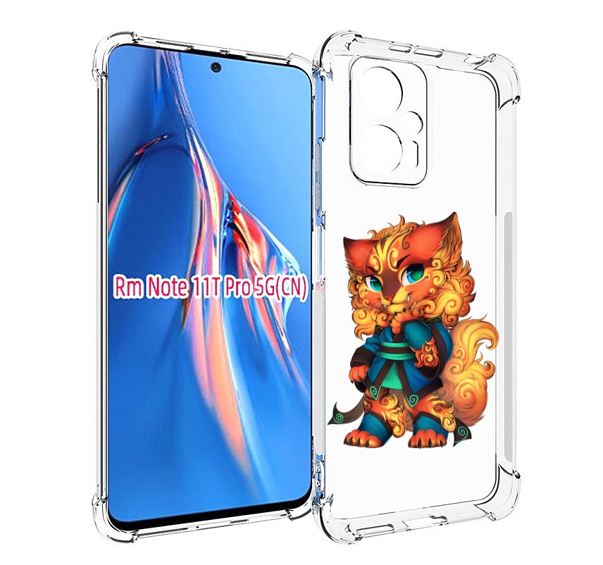 

Чехол MyPads золотой-кот для Xiaomi Redmi Note 11T Pro / 11T Pro Plus / Poco X4 GT прот..., Прозрачный, Tocco