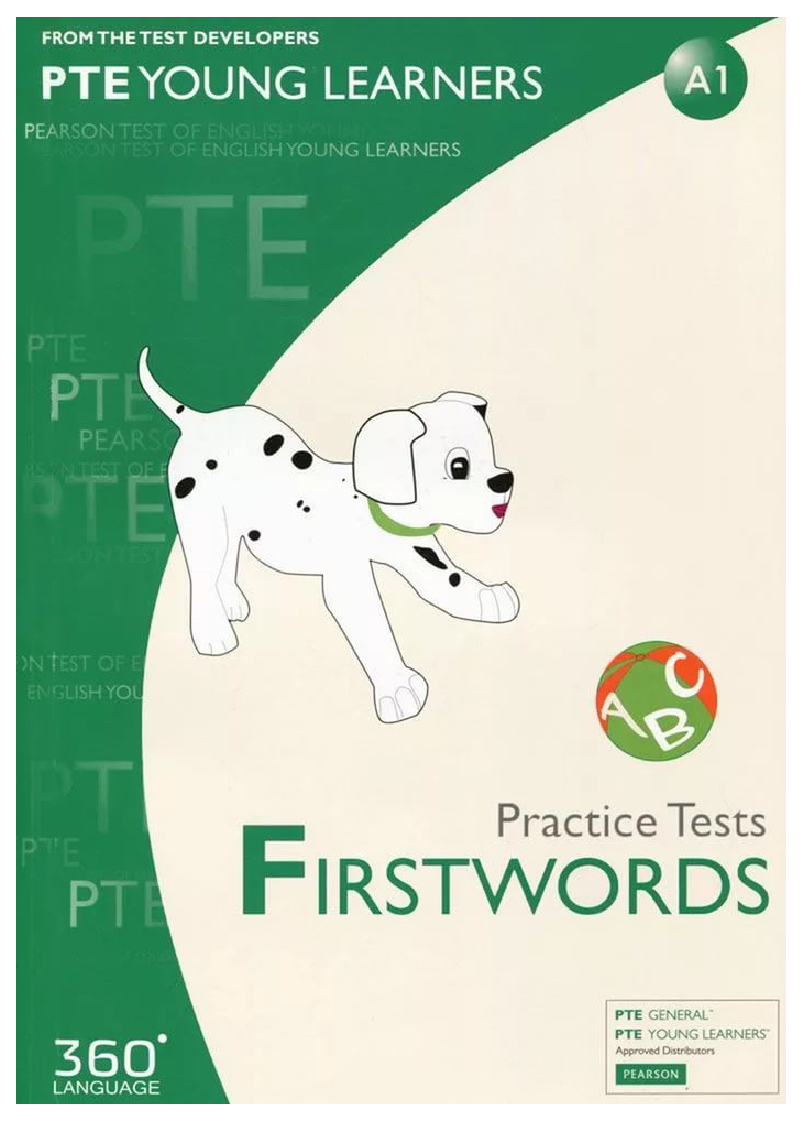 

Книга PTE YL Practice Tests FIRSTWORDS