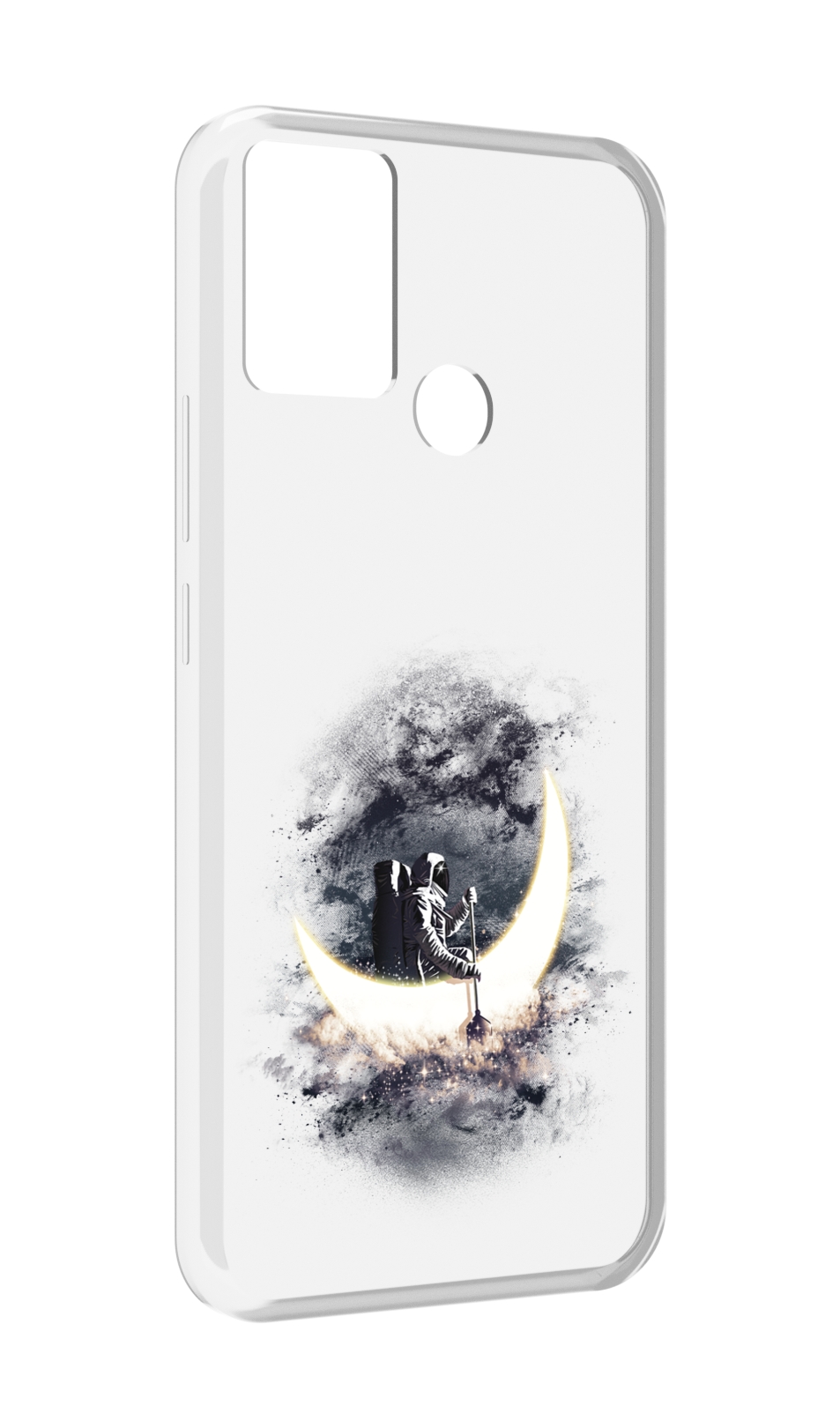 

Чехол MyPads лунный путешественник для Infinix Hot 11 Play, Прозрачный, Tocco