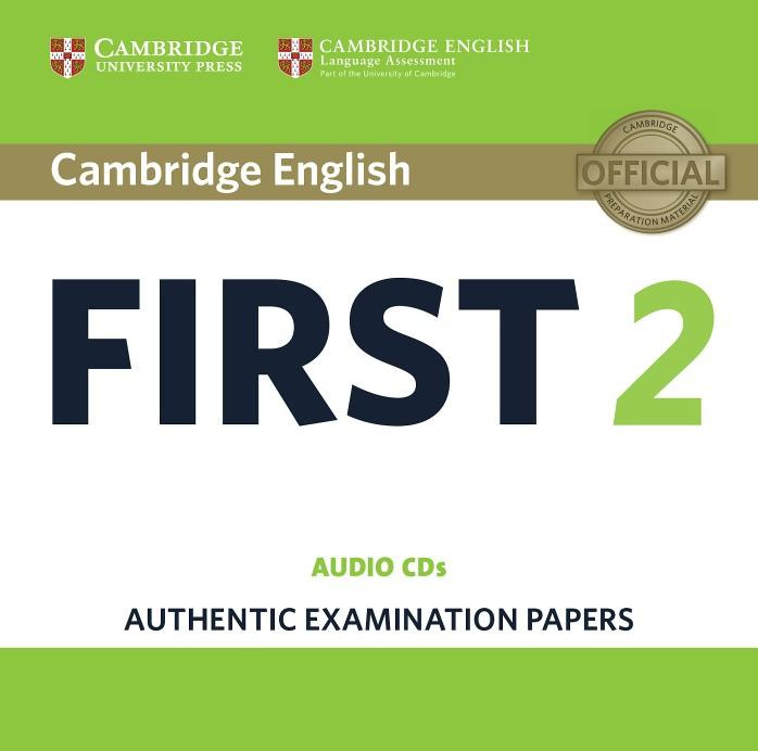 Книга Cambridge English First 2 Audio CDs (2)