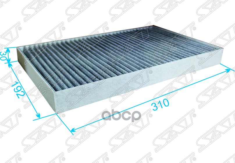 

Фильтр Салона Audi A6 97-04 Угольный Sat St-4B0819439A-U