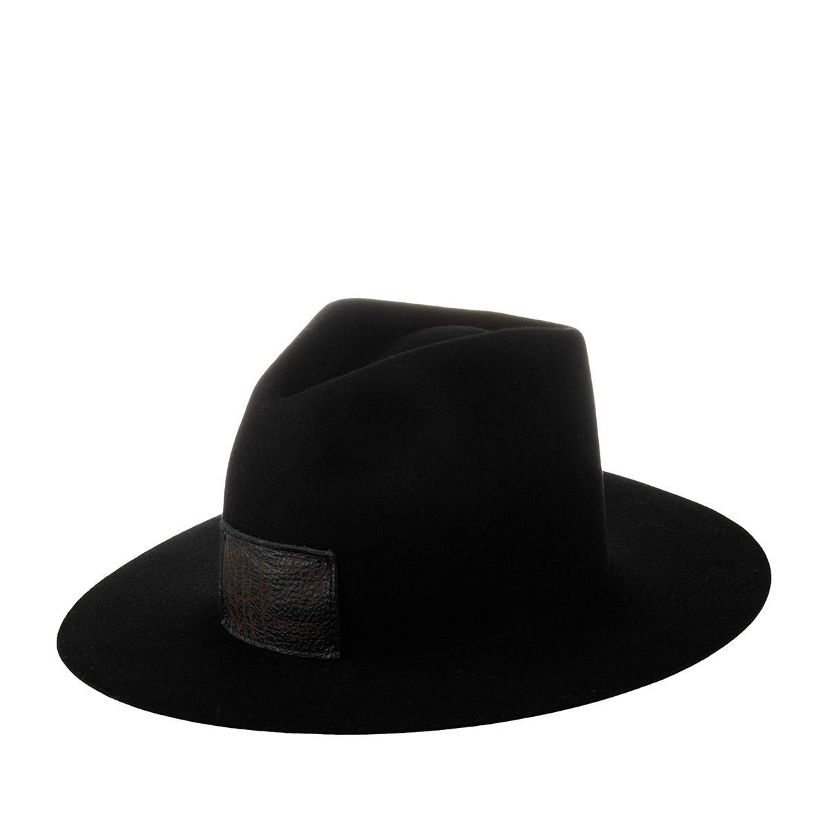 Шляпа унисекс Bailey 37196 NASH черная, р.59