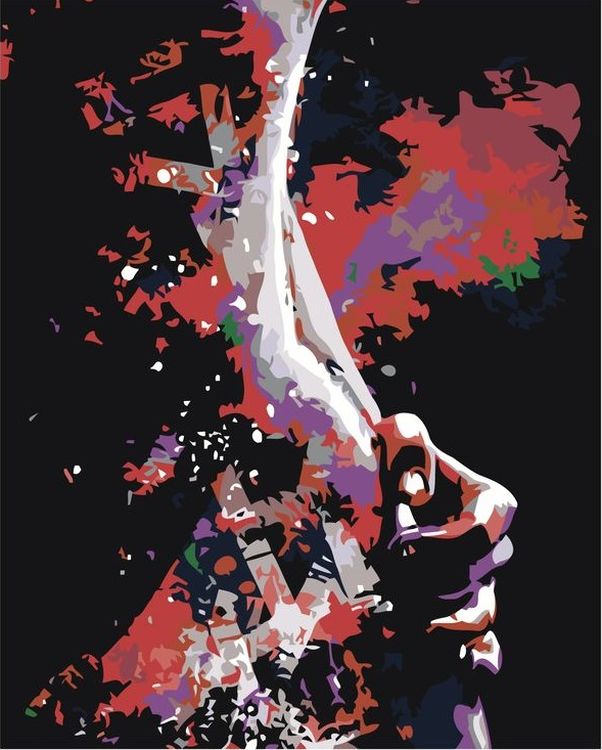 

Картина по номерам Живопись по Номерам Абстрактный силуэт, Абстрактный силуэт