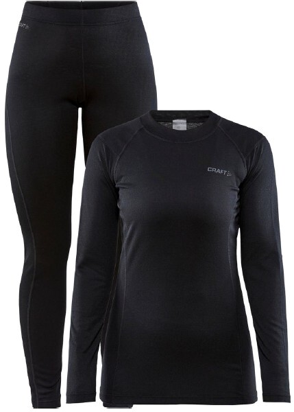 Комплект домашний женский Craft CORE WARM BASELAYER SET черный L 9999₽