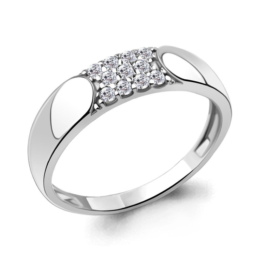 

Кольцо из белого золота с бриллиантом Aquamarine Aquamarine 964020А_585_бз р. 17,5, 964020А_585_бз