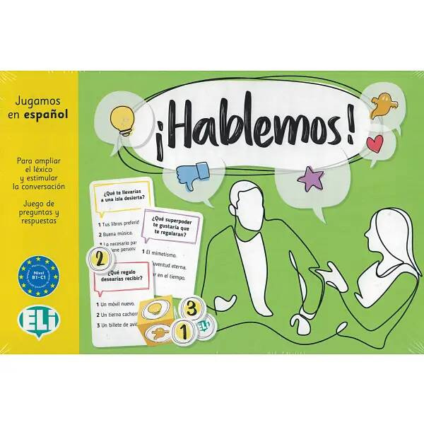 Книга ELI Language Games El Hablemos 1575₽