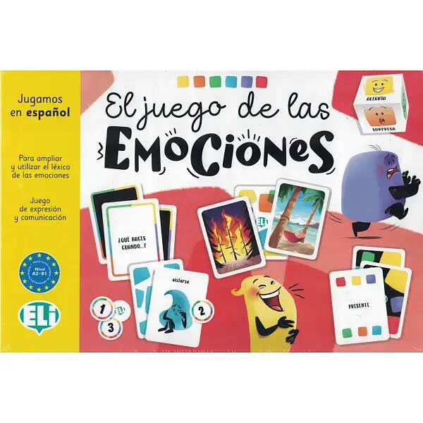 Книга ELI Language Games El juego de las emociones 1575₽