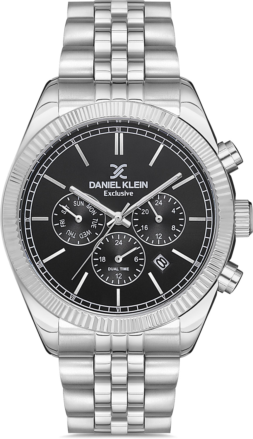 фото Наручные часы мужские daniel klein dk.1.13002-2 серебристые