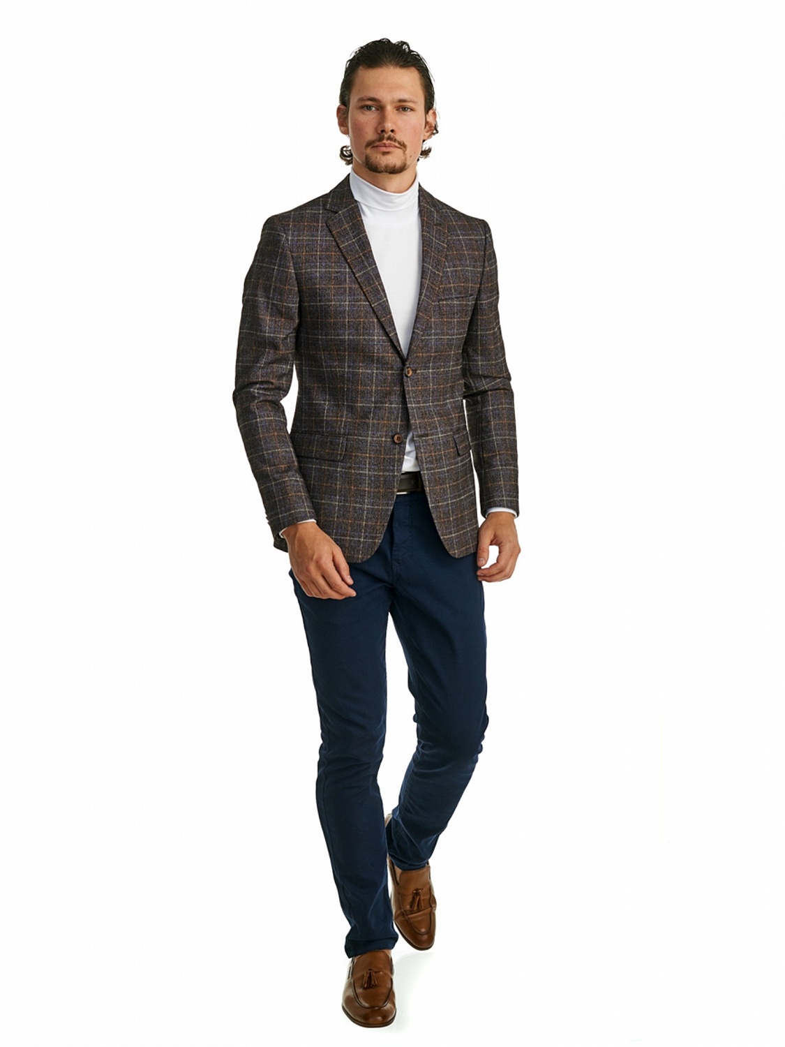 

Пиджак мужской Marc De Cler Ps 2190-3822-4-182 коричневый 56 RU, Ps 2190-3822-4-182