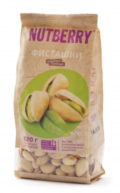 

Фисташки Nutberry жареные неочищенные соленые 220 г