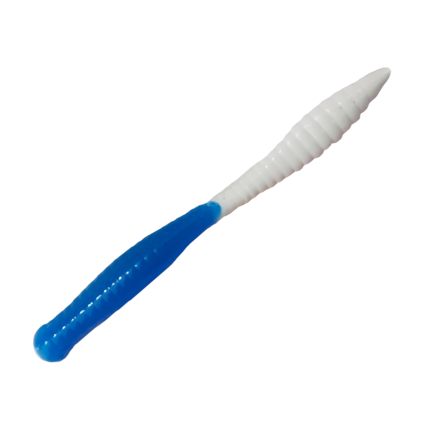 

Силиконовая приманка SANSAN trout lure в банке beaver 77сыр col 16 white-sky 10шт, Разноцветный, BEAVER 77