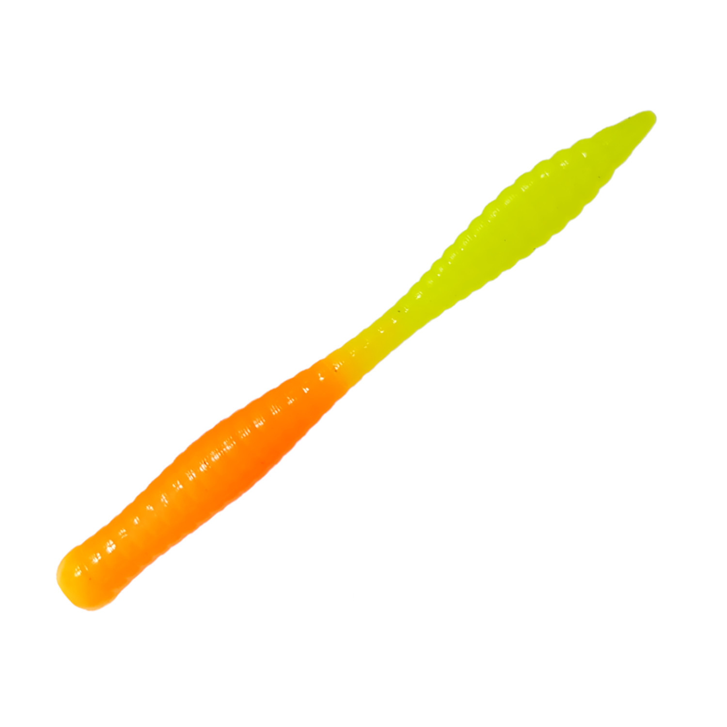 Силиконовая приманка SANSAN trout lure в банке beaver 77сыр col 22 orange-lemon 10шт