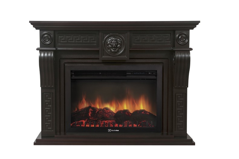 фото Каминокомплект electrolux vittoriano 26/30 с очагом efp/p-3020ls венге