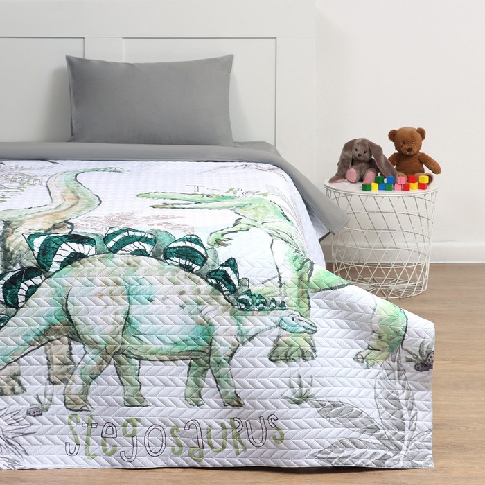 

ЭТЕЛЬ Покрывало "Этель" 1,5 сп Dino world , 145x210±5 см, микрофибра 9718625