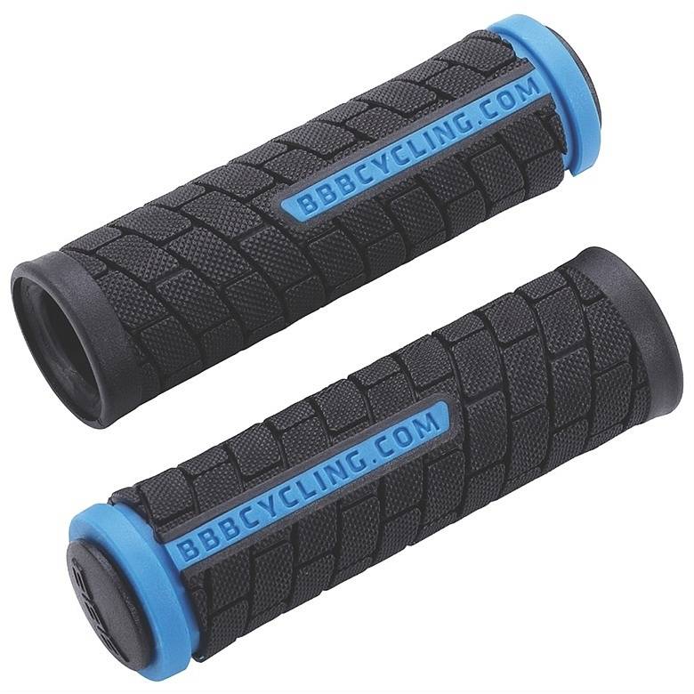 фото Грипсы bbb 2015 grips dualgrip 102mm black /blue (б/р:one size)bhg-07