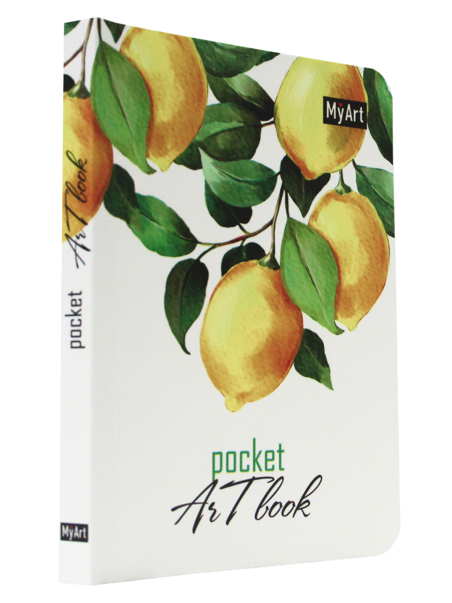 фото Скетчбук myart pocket artbook лимоны пп-00183468