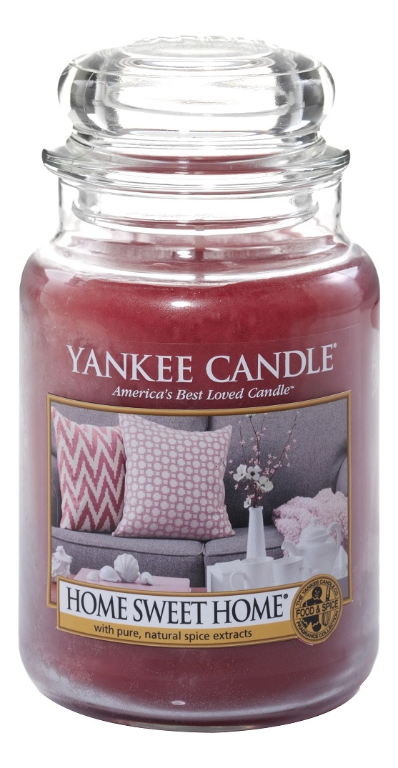 фото Ароматическая свеча yankee candle home sweet home свеча 623 г