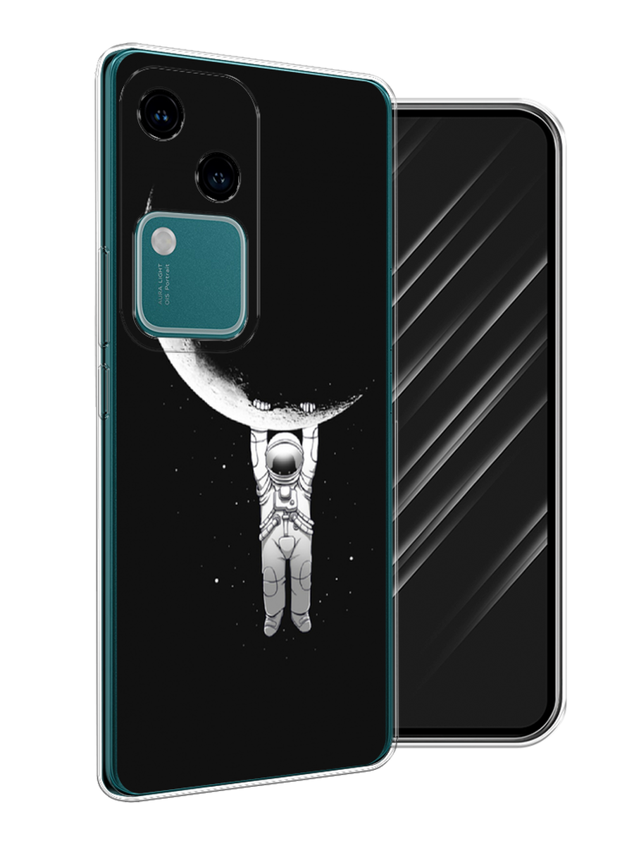 

Чехол Awog на Vivo V30/S18 "Космонавт", Белый;черный, 2610250-1