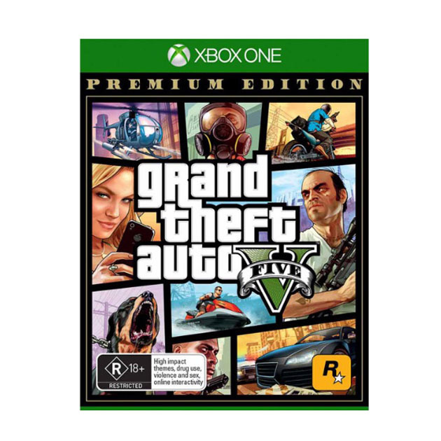 фото Игра grand theft auto v. premium edition для xbox one rockstar games