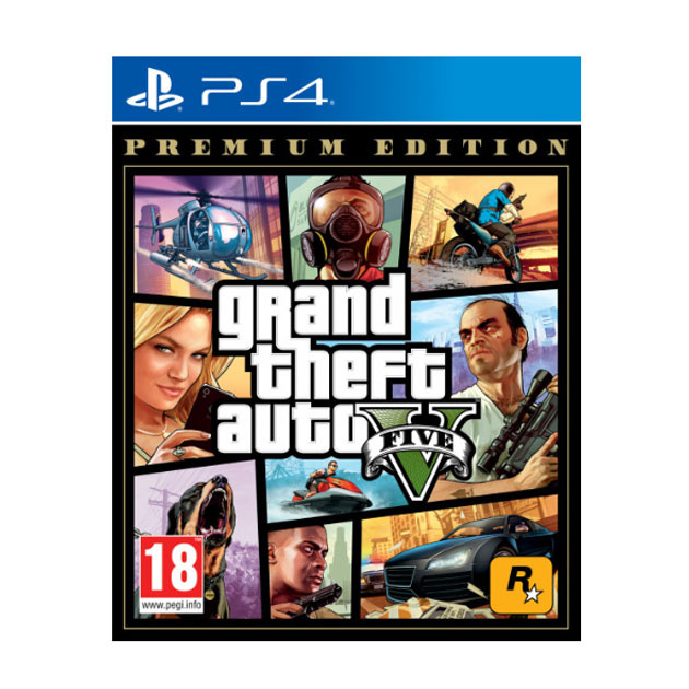 Игра Grand Theft Auto V. Premium Edition для PlayStation 4