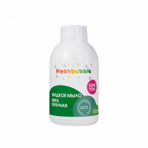 

Мыло жидкое "Мята перечная", мини Freshbubble 100 мл