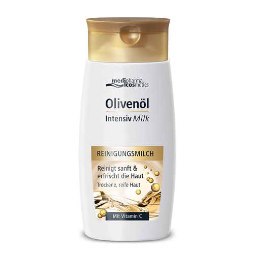 Купить Очищающее молочко для лица medipharma cosmetics Olivenöl интенсив, 200 мл