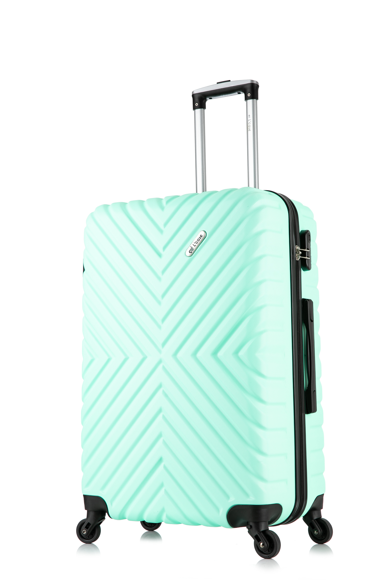 

Чемодан L'Case New Delhi зеленый L, New Delhi