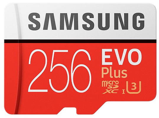 Карта памяти Samsung 256GB EVO plus (MB-MC256HARU)