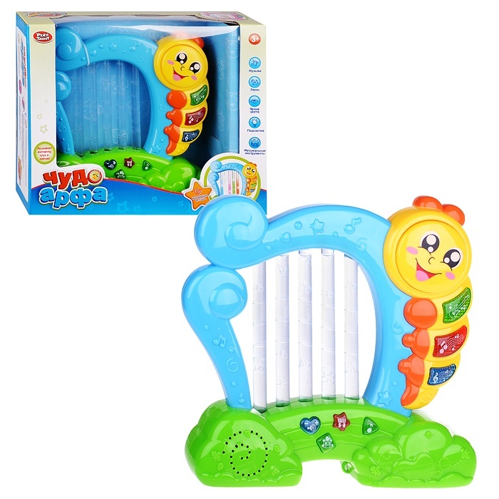 

Развивающая игрушка Play Smart Чудо-арфа со звук. и свет. эффектами, A848-H29005