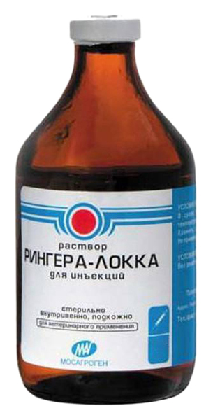 

Раствор МОСАГРОГЕН Рингер-Локка 400мл, Рингер-Локка