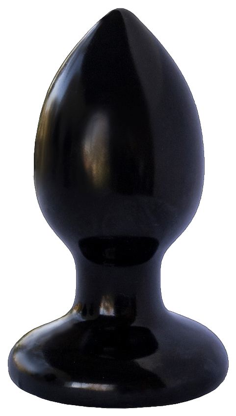 фото Черная анальная пробка magnum 7 10 см lovetoy