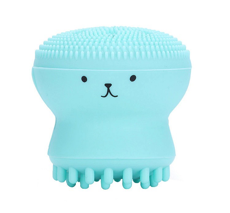 

Силиконовая щеточка для умывания ETUDE HOUSE Осьминожка Silikon Brush, 02 бирюзовая