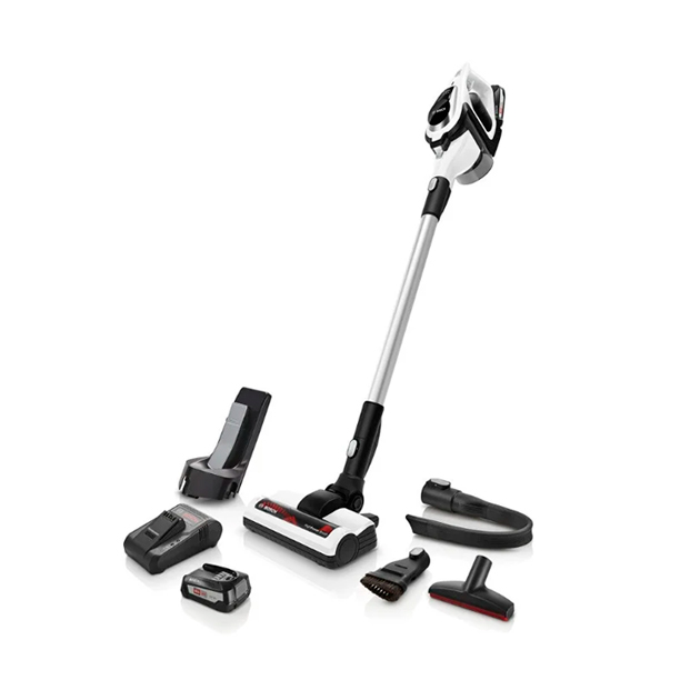 фото Вертикальный пылесос bosch unlimited serie 8 bbs812pck white/black