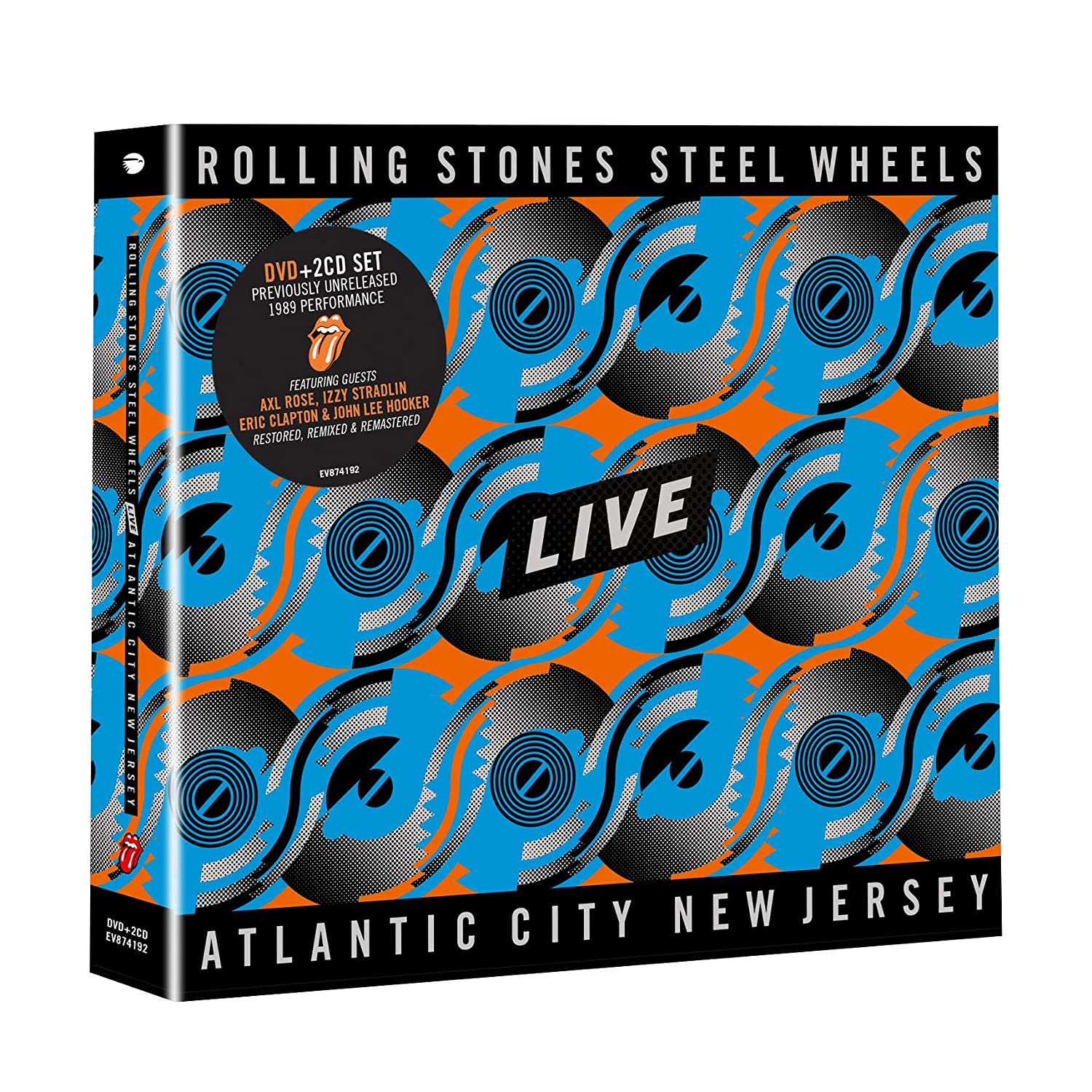 

The Rolling Stones Steel Wheels Live (2CD+DVD)