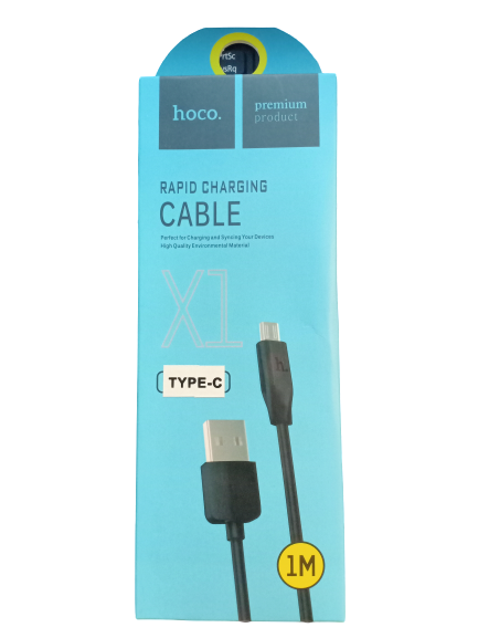 Кабель Hoco Rapid X1 USB - Type-C 2.1A 1 метр