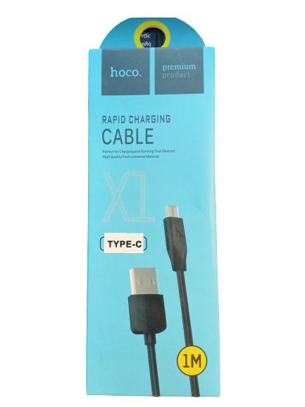 фото Кабель hoco rapid x1 usb - type-c 2.1a 1 метр