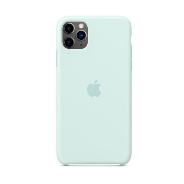 фото Чехол apple silicone case для iphone 11 pro max seafoam (my102zm/a)