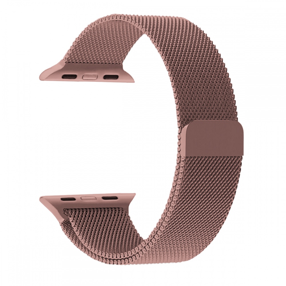 

Металлический ремешок Nuobi для Apple Watch 42/44 mm (Розовый)