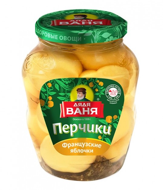 

Перец Дядя Ваня Французские яблочки острый 680г