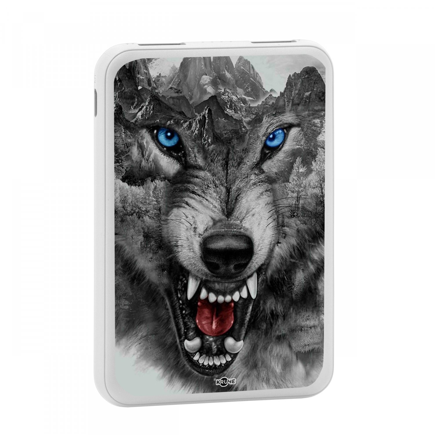 

Внешний аккумулятор / Power Bank 5000 mAh КRUЧЕ Print Волк, Print