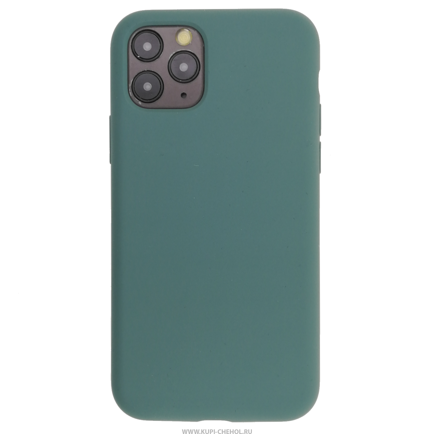 фото Чехол для apple iphone 11 pro кruче silicone pine green