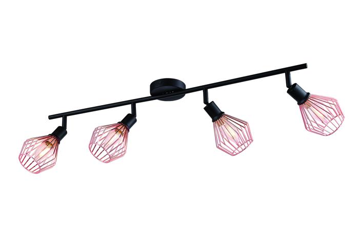 

Спот Arte Lamp A9163PL-4BK e14