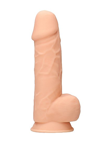 фото Фаллоимитатор silicone dildo with balls 21,6 см shots shots media