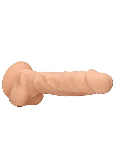 фото Фаллоимитатор silicone dildo with balls 22,8 см shots shots media